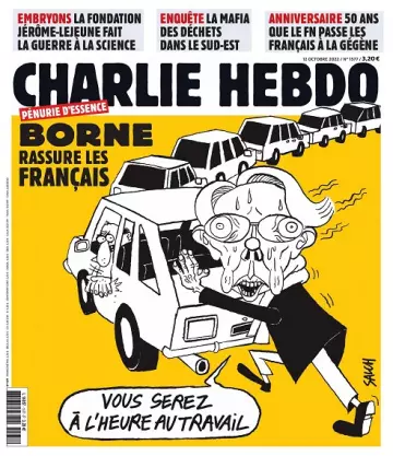 Charlie Hebdo N°1577 Du 12 au 18 Octobre 2022  [Journaux]