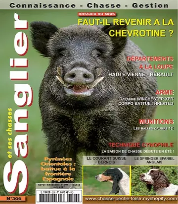 Sanglier et Ses Chasses N°306 – Août 2022  [Magazines]