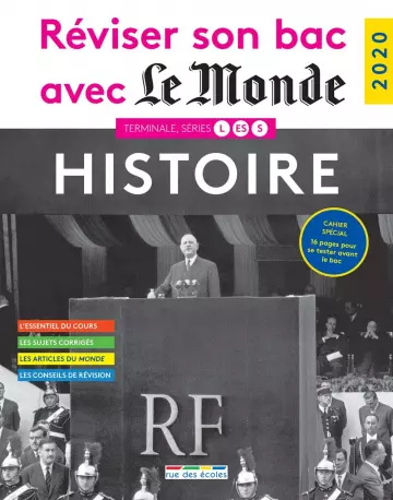 Réviser son bac avec Le Monde 2020 : Histoire, Terminales L, ES, S  [Livres]