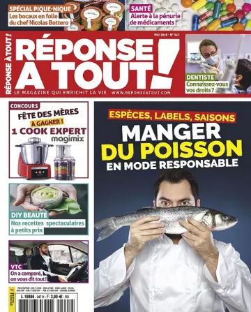 Réponse À Tout N°347 – Mai 2019  [Magazines]