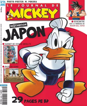 Le Journal De Mickey N°3493 Du 29 Mai 2019  [Magazines]