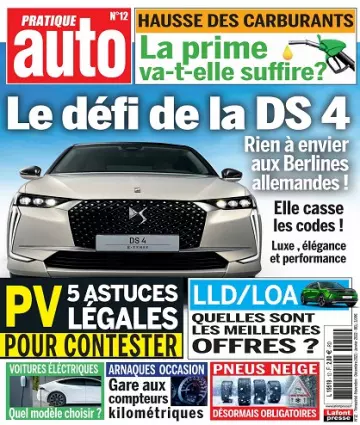 Pratique Auto N°12 – Novembre 2021-Janvier 2022  [Magazines]