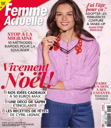 Femme Actuelle N°1993 Du 5 au 11 Décembre 2022  [Magazines]