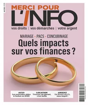 Dossier Familial N°579 – Avril 2023  [Magazines]