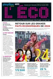 L'ÉCO N.743 - 27 Décembre 2024  [Journaux]