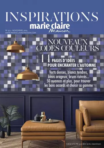 Inspirations (Marie Claire Maison) N°513 - Novembre 2019  [Magazines]