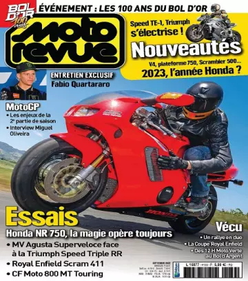 Moto Revue N°4130 – Septembre 2022  [Magazines]