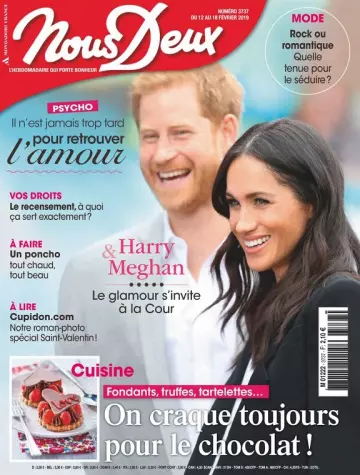 Nous Deux N°3737 Du 12 au 18 Février 2019  [Magazines]