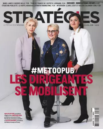 Stratégies N°1989 Du 4 Avril 2019  [Magazines]