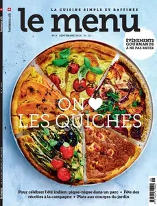 le menu Édition française - Septembre 2024  [Magazines]