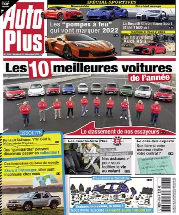 Auto Plus N°1739 Du 31 Décembre 2021  [Magazines]