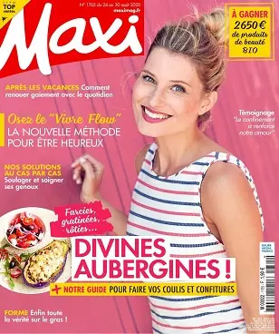 Maxi N°1765 Du 24 au 30 Août 2020  [Magazines]