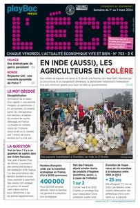 L'ÉCO N.703 - 1 Mars 2024  [Journaux]