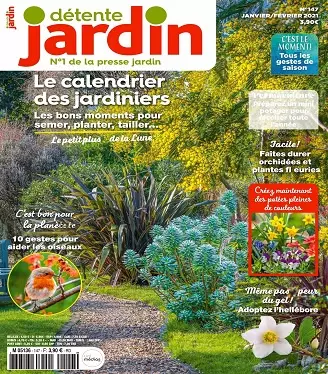 Détente Jardin N°147 – Janvier-Février 2021  [Magazines]