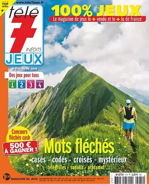 Télé 7 Jeux Inédits N°474 – Avril 2020  [Magazines]