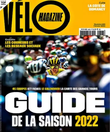 Vélo Magazine N°603 – Février 2022  [Magazines]