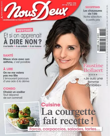 Nous Deux N°3749 Du 7 Mai 2019  [Magazines]