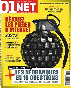 01Net N°927 Du 25 Mars au 14 Avril 2020  [Magazines]