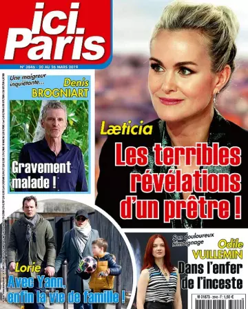 Ici Paris N°3846 Du 20 au 26 Mars 2019  [Magazines]