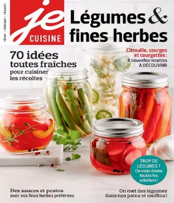 Je Cuisine N°4 – Été 2021  [Magazines]