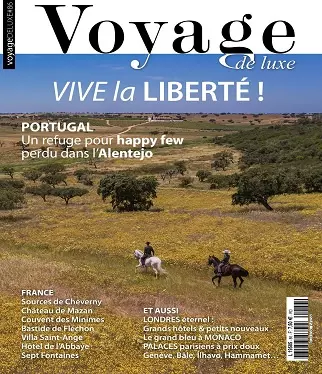 Voyage de Luxe N°85 – Octobre 2020  [Magazines]