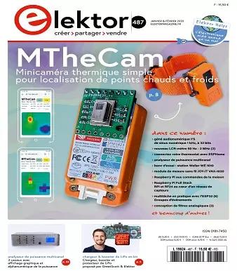 Elektor N°487 – Janvier-Février 2021  [Magazines]