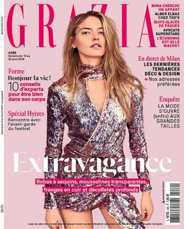 Grazia N°489 Du 19 au 25 Avril 2019  [Magazines]