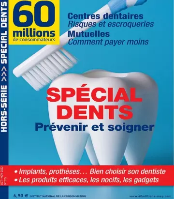 60 Millions De Consommateurs Hors Série N°215 – Octobre-Novembre 2022  [Magazines]