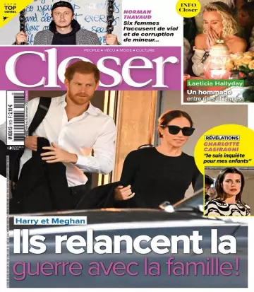 Closer N°913 Du 9 au 15 Décembre 2022  [Magazines]