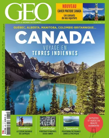 Geo N°482 – Avril 2019  [Magazines]