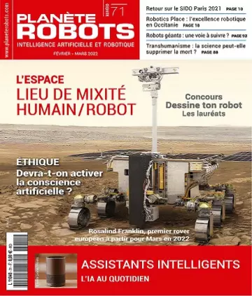 Planète Robots N°71 – Février-Mars 2022  [Magazines]