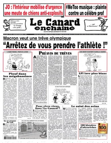 Le Canard Enchaîné N°5411 Du 24 Juillet 2024  [Journaux]