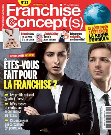 Franchise et Concepts N°33 – Décembre 2021-Février 2022  [Magazines]