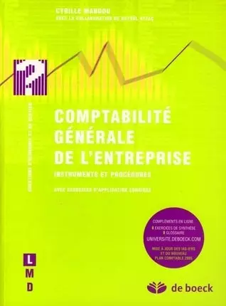 COMPTABILITE GÉNÉRALE DE L'ENTREPRISE  [Livres]