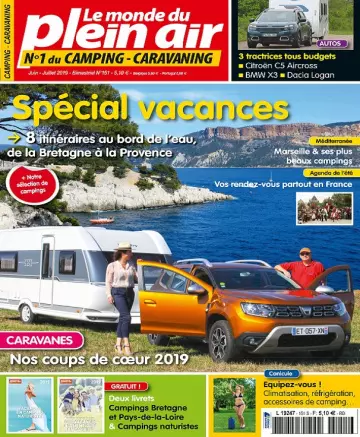 Le Monde Du Plein Air N°151 – Juin-Juillet 2019  [Magazines]