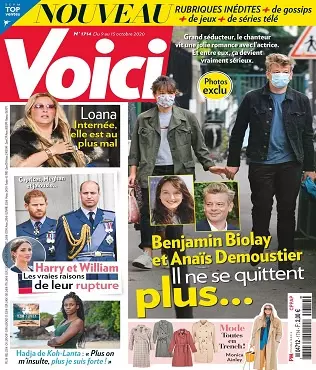 Voici N°1714 Du 9 au 15 Octobre 2020  [Magazines]