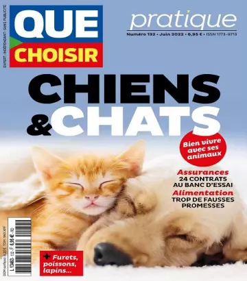 Que Choisir Pratique N°132 – Juin 2022  [Magazines]