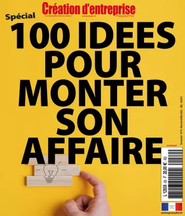 Création d’Entreprise N°80 – Mars-Mai 2022  [Magazines]