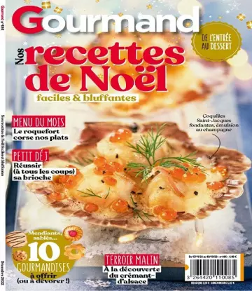 Gourmand N°486 Du 15 Novembre 2022  [Magazines]