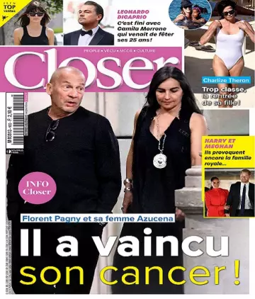 Closer N°900 Du 9 au 15 Septembre 2022  [Magazines]