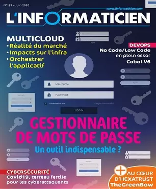 L’Informaticien N°187 – Juin 2020  [Magazines]