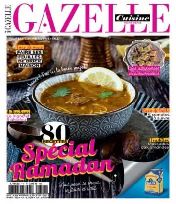 Gazelle Cuisine Hors Série N°1 – Spécial Ramadan 2022  [Magazines]