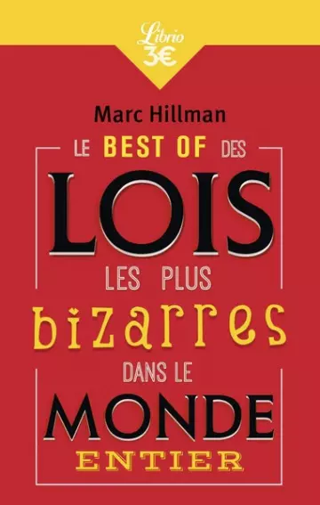 Le Best of des lois les plus bizarres dans le monde entier  [Livres]