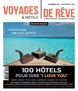 Voyages et Hôtels De Rêve N°49 – Automne 2020  [Magazines]