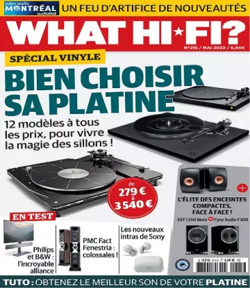 What Hi-Fi N°215 – Mai 2022  [Magazines]