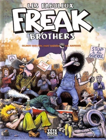 Les  Fabuleuses aventures des Freak Brothers (T01 a T10+01HS)  [BD]