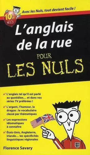 L'anglais de la rue pour les Nuls  [Livres]