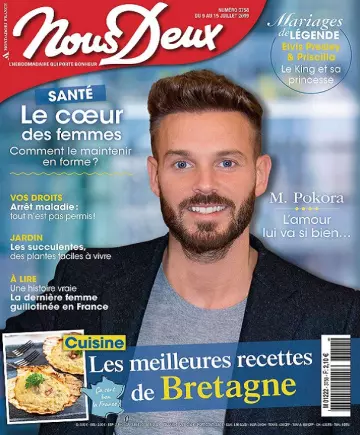 Nous Deux N°3758 Du 9 Juillet 2019  [Magazines]