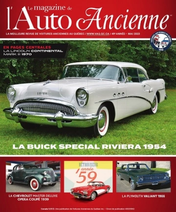 Le Magazine De L’Auto Ancienne – Mai 2023  [Magazines]