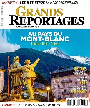 Grands Reportages N°476 – Juillet 2020  [Magazines]